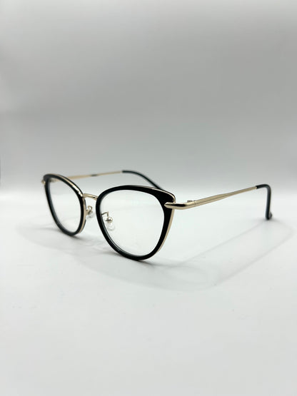 Glamour Zwart/Gouden Bril