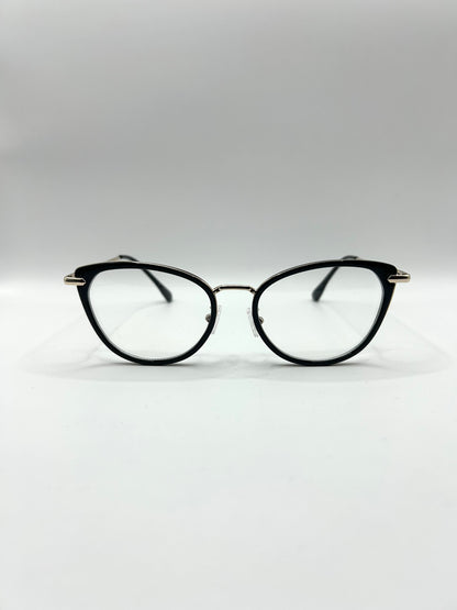 Glamour Zwart/Gouden Bril